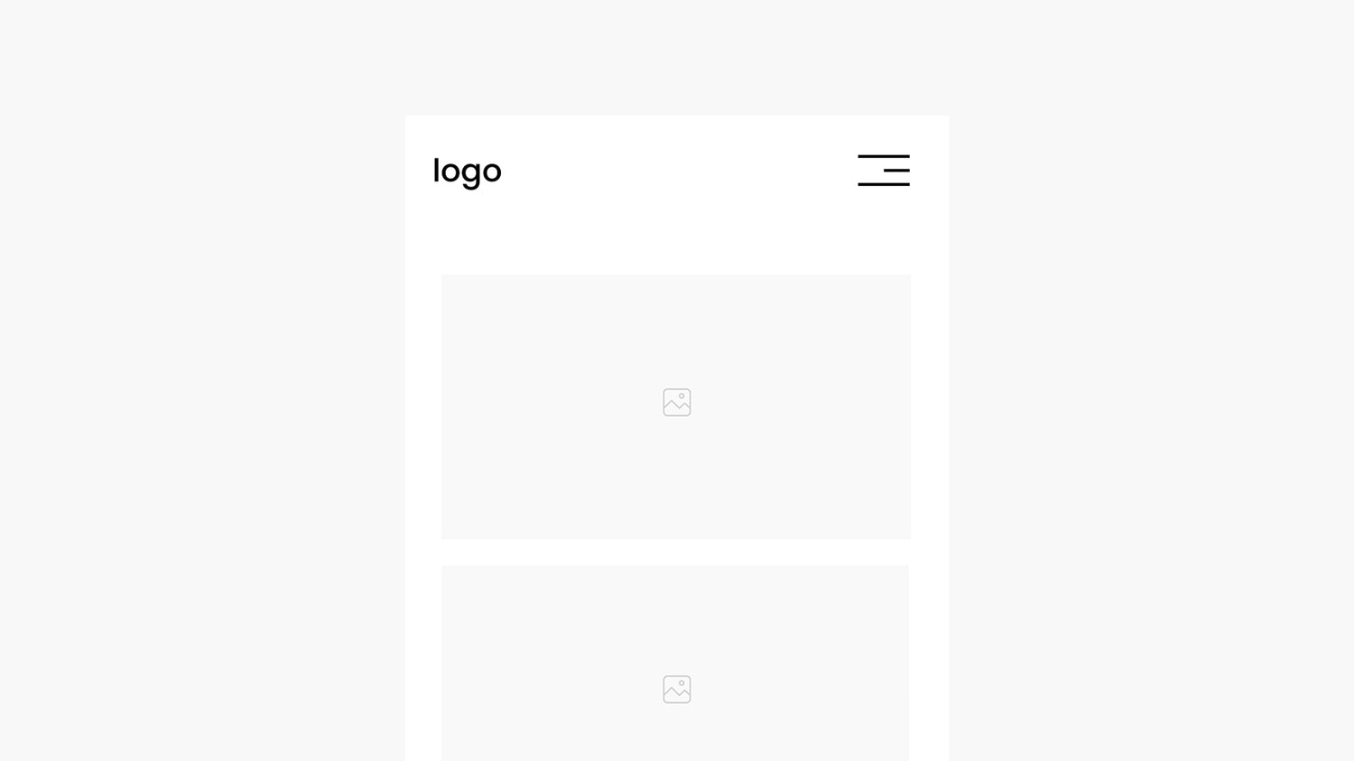 1 Image Per Row (Mobile) - Squarespace Templates