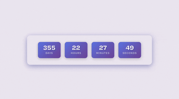 Free Countdown Timer Squarespace 7.1 plugin demo