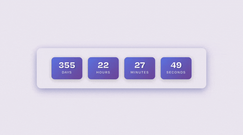 Free Countdown Timer Squarespace 7.1 plugin demo