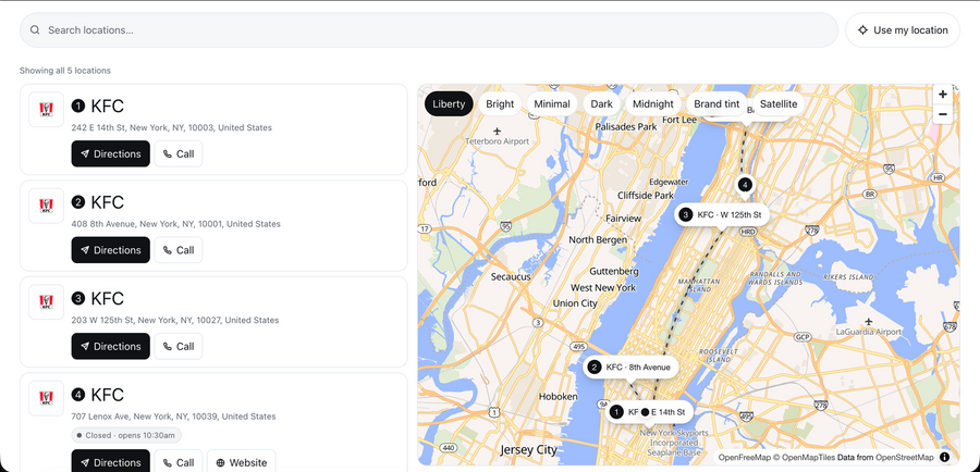 Locator Pro Store Locator
