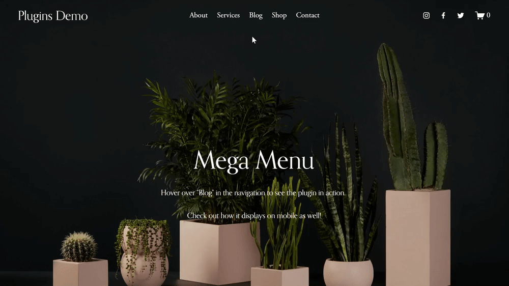 Add Mega Menu to Squarespace 7.0 - Squarespace Templates