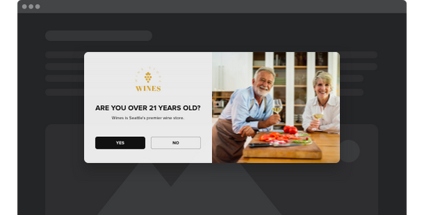 Age Verification – Squarespace UI Components on SquareLocator