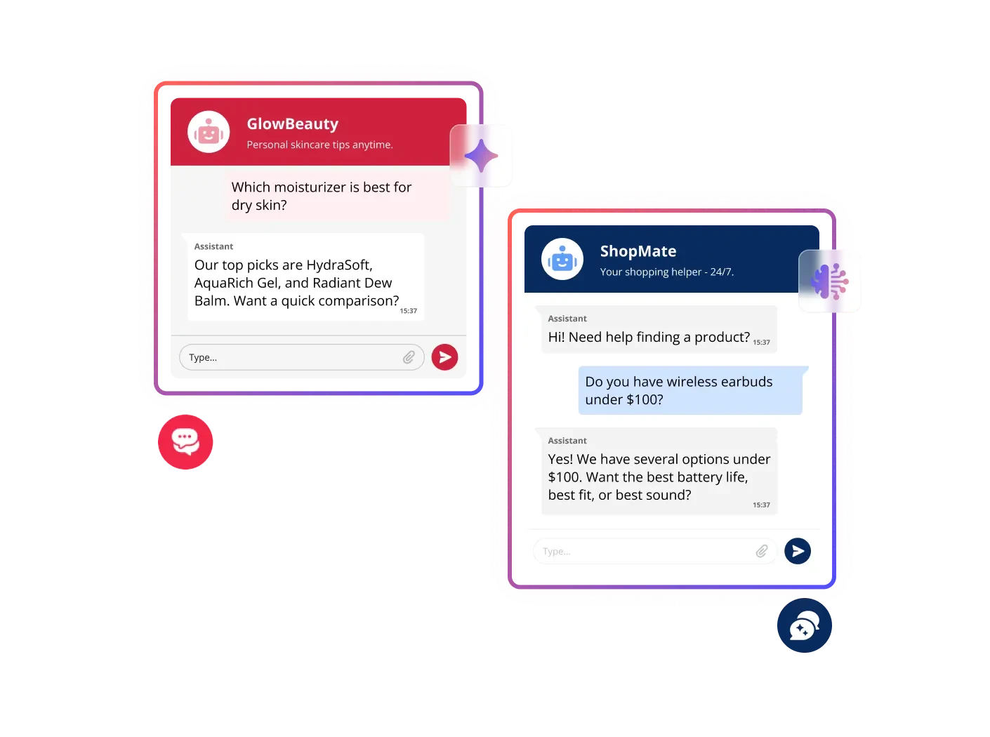 AI Chatbot Widget