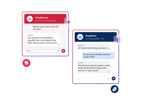 AI Chatbot Widget – Squarespace UI Components on SquareLocator