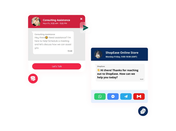All in One Chat Widget – Squarespace UI Components on SquareLocator