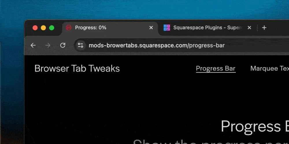 Browser Tab Hacks