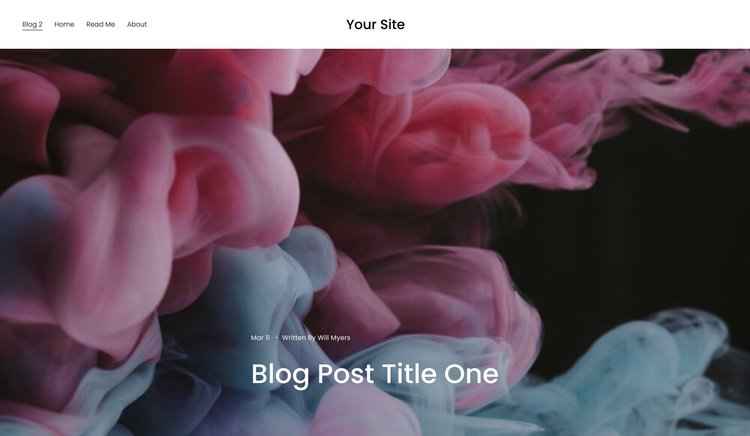 Blog Post Banner Image Styles