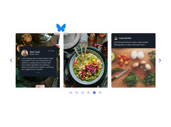 Bluesky Feed Carousel – Squarespace Sliders & Carousels on SquareLocator