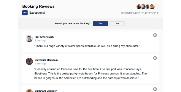 Booking.com Reviews – Squarespace Marketing & Conversion on SquareLocator