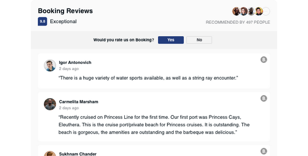 Booking.com Reviews – Squarespace Marketing & Conversion on SquareLocator
