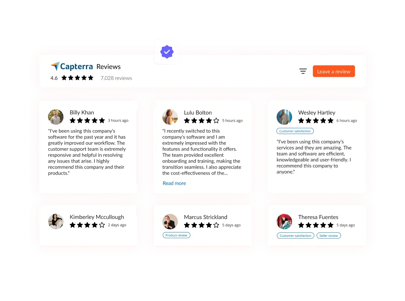 Capterra Reviews Widget