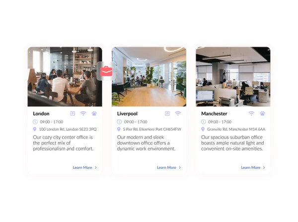 Company Branch List Widget – Squarespace Navigation & Menus on SquareLocator