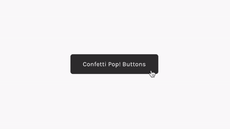 Confetti Pop! Buttons - Squarespace Templates