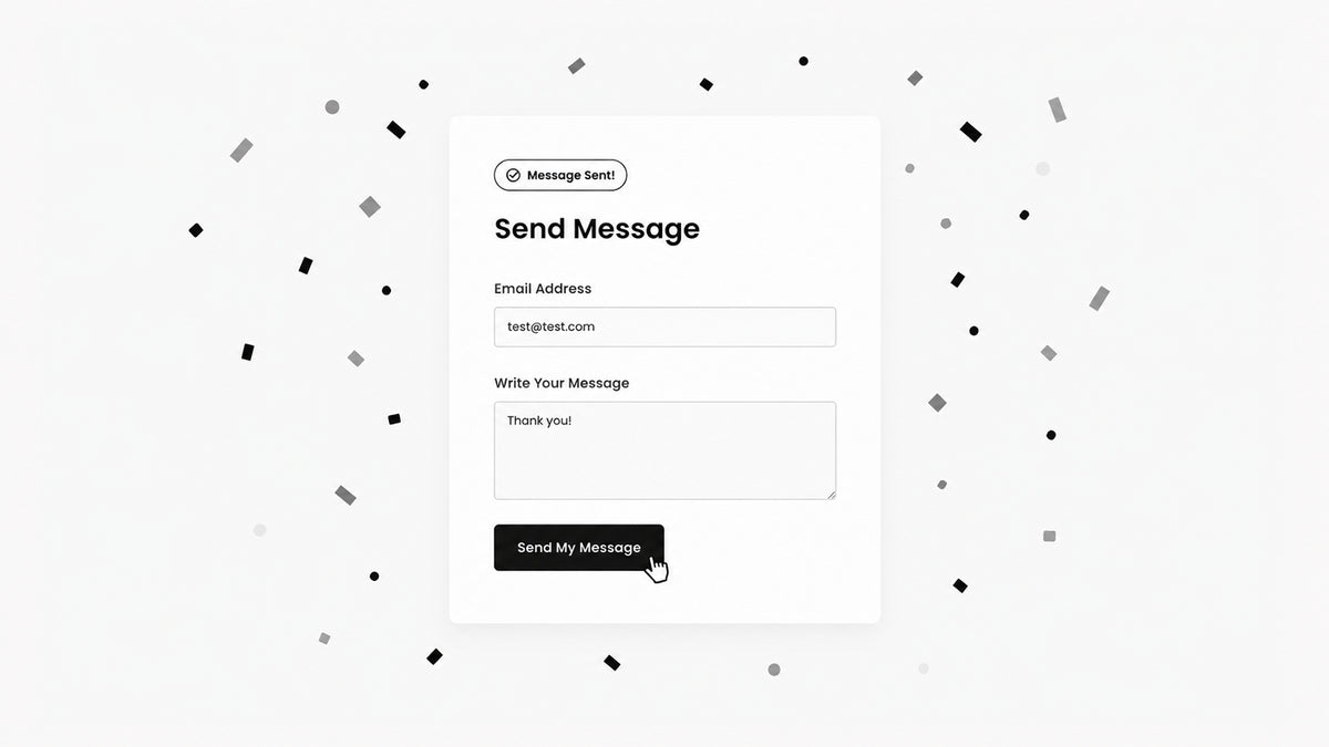Confetti Pop! Form 3.0 – Squarespace UI Components on SquareLocator