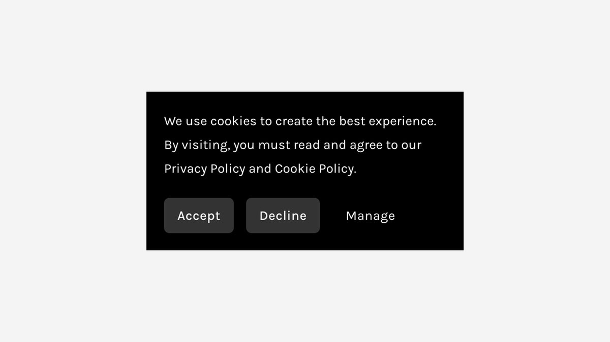 Custom Font Size (Cookie Banner) – Squarespace UI Components on SquareLocator