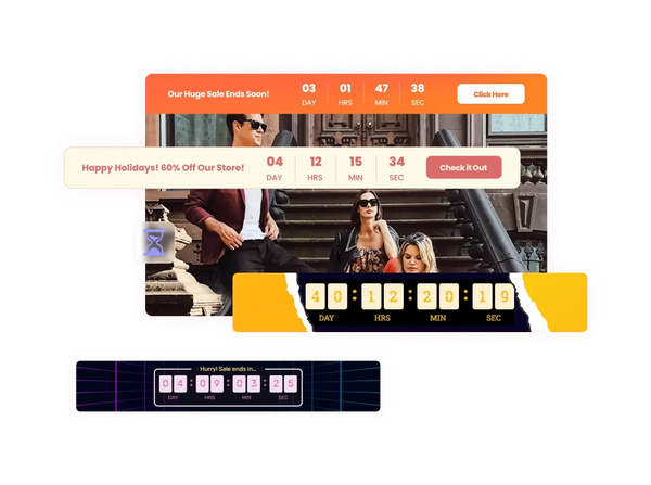 Countdown Bar Widget – Squarespace UI Components on SquareLocator