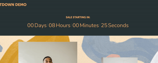 Countdown Timer - Squarespace Templates