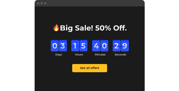 Countdown Timer – Squarespace UI Components on SquareLocator