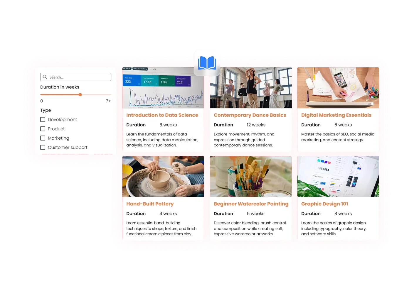 Course Listings Widget