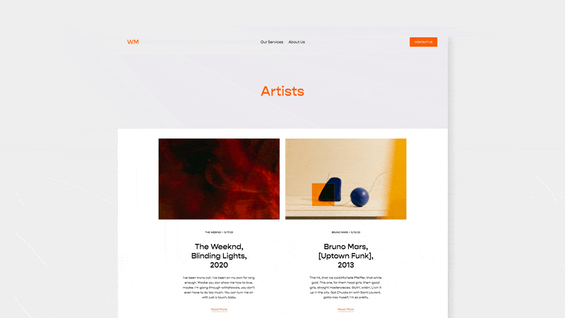 Custom Category Pages - Squarespace Templates