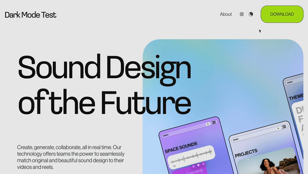 Dark Mode - Squarespace Templates