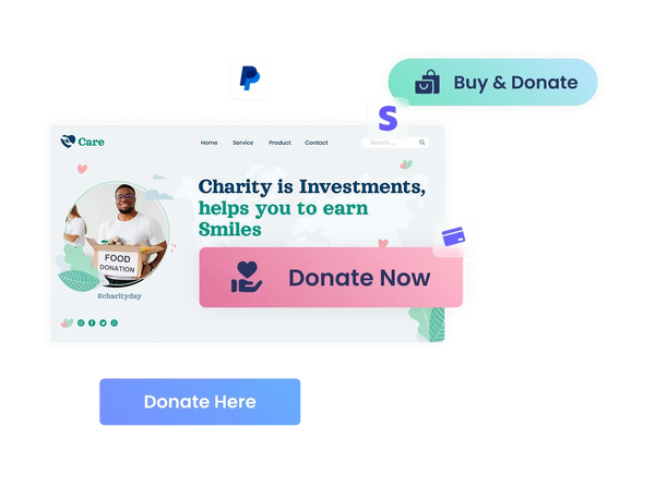 Donation Button Widget – Squarespace UI Components on SquareLocator