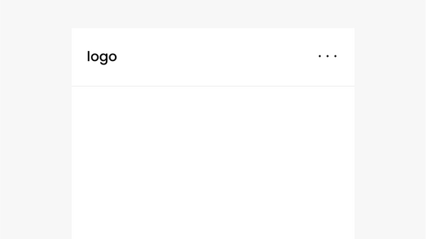 Horizontal Dots Icon (Mobile Menu) – Squarespace Navigation & Menus on SquareLocator