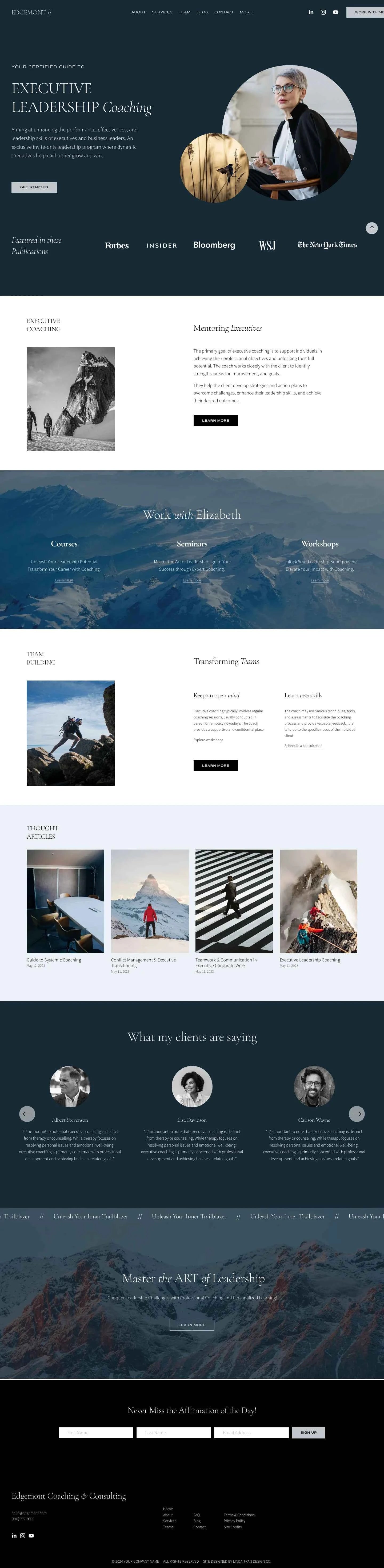 Edgemont - Squarespace Templates
