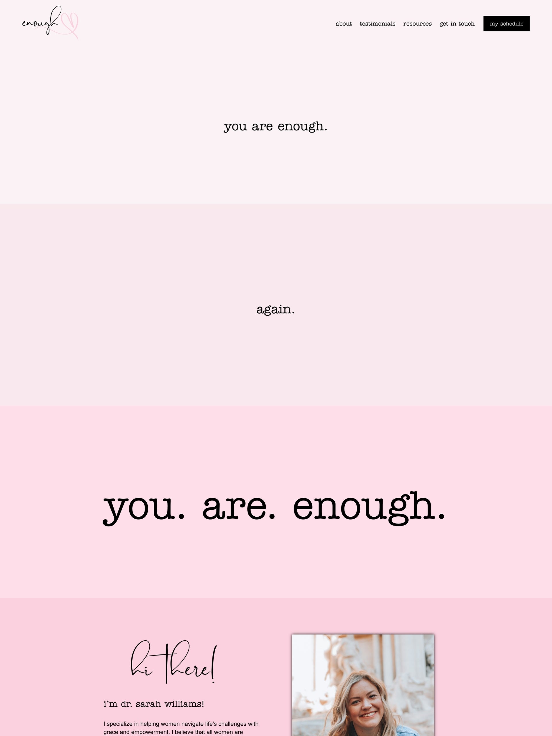 Enough