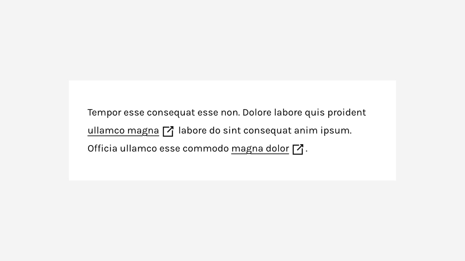Hyperlink External Arrow Icon (#2) – Squarespace UI Components on SquareLocator