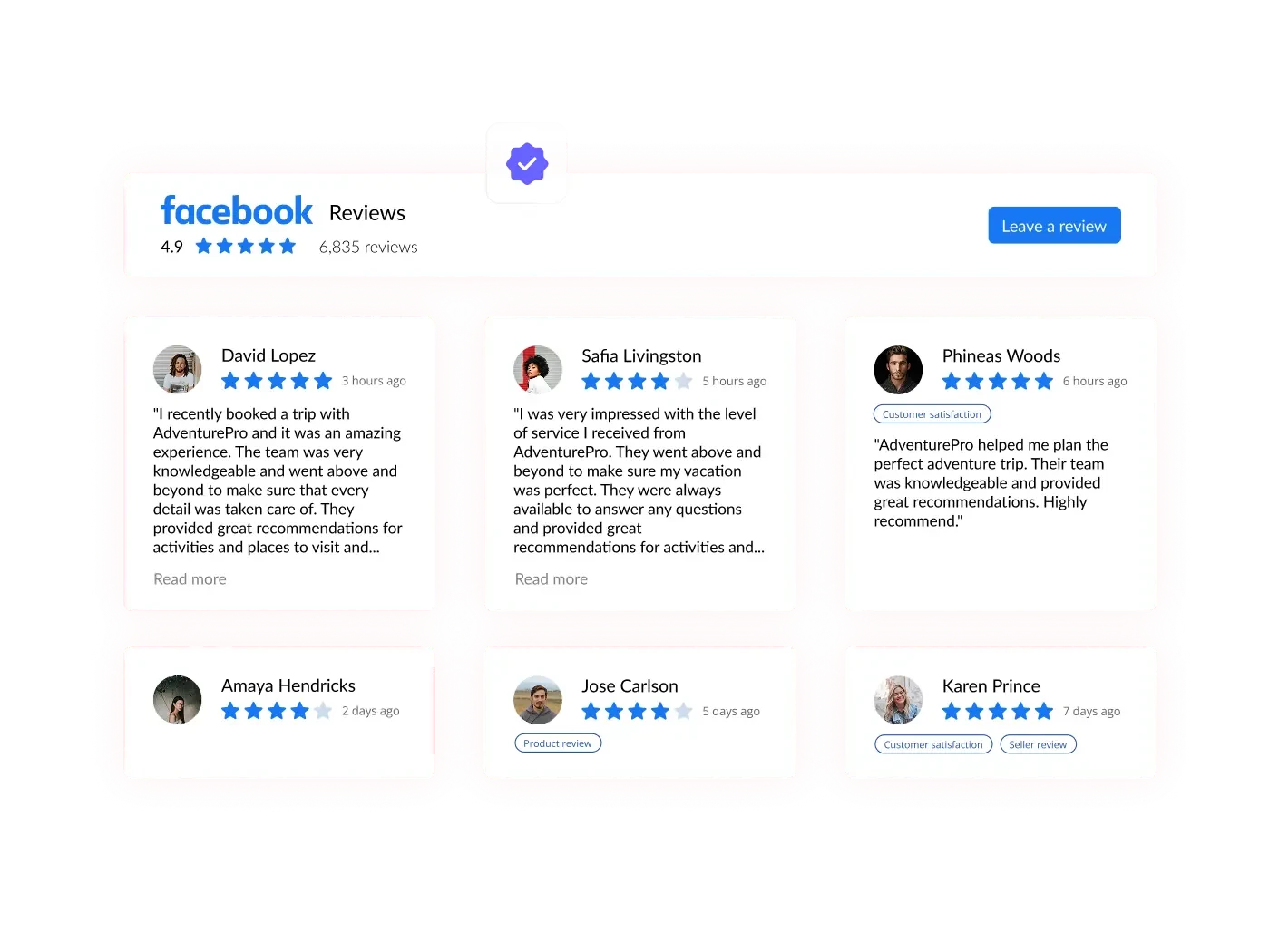 Facebook Reviews