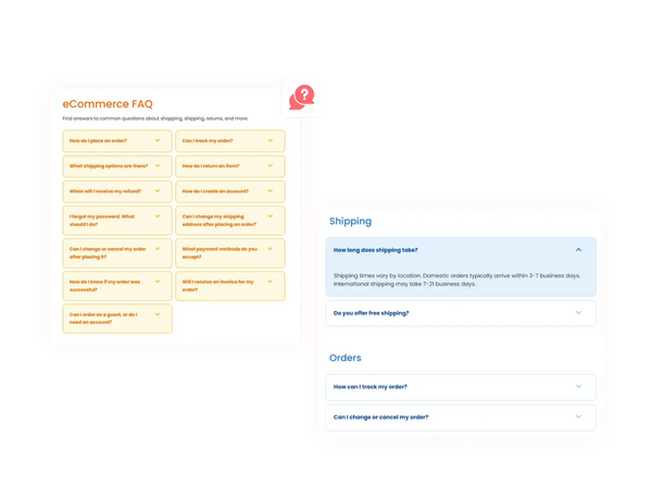FAQ Widget – Squarespace UI Components on SquareLocator