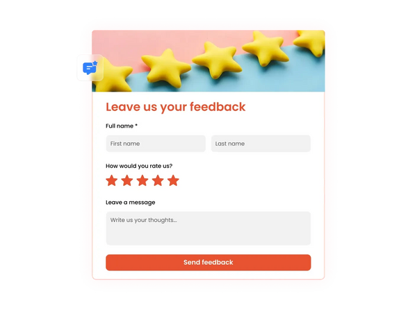 Feedback Form – Squarespace UI Components on SquareLocator