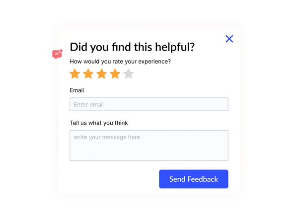 Feedback Popup Widget – Squarespace UI Components on SquareLocator