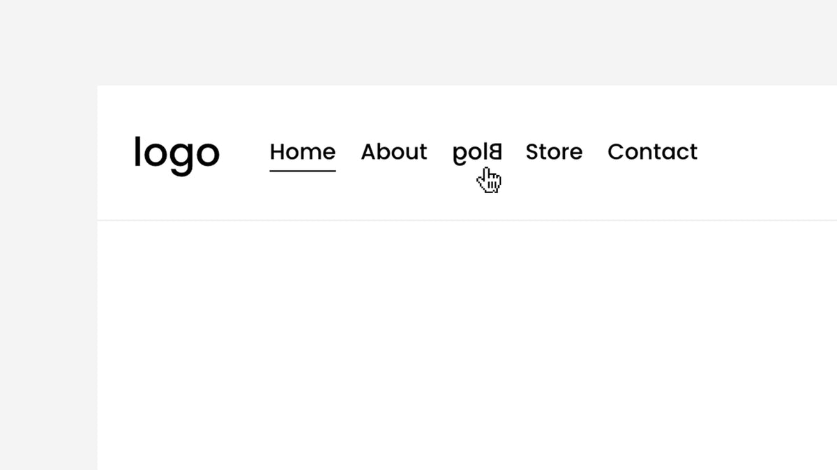 Flip Inverted Hover Style (Navigation) – Squarespace Navigation & Menus on SquareLocator