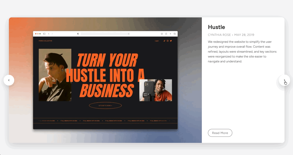 Flipboard for Blogs - Squarespace Templates