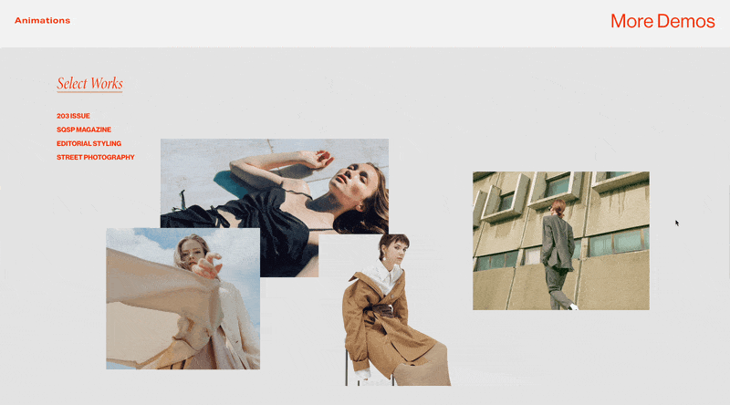 Float Away Scroll Animation - Squarespace Templates