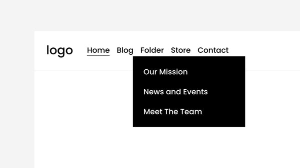 Custom Colours (Navigation Dropdown) – Squarespace Navigation & Menus on SquareLocator