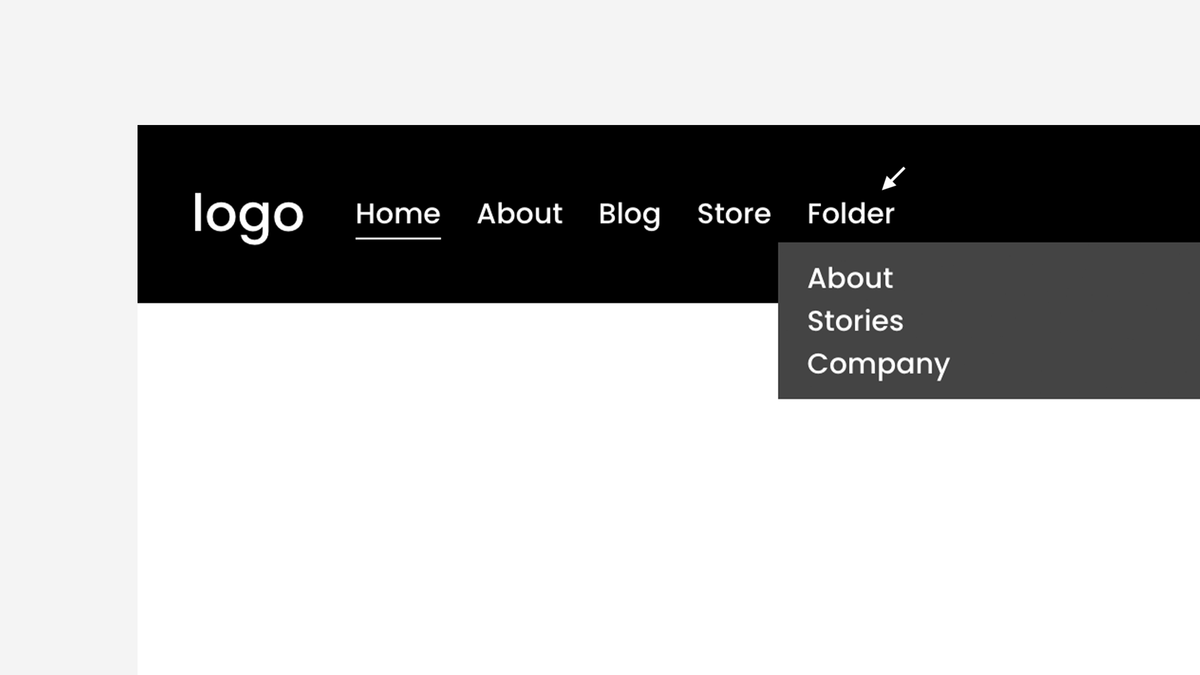 Turn Off Main Link (Navigation Dropdown) – Squarespace Navigation & Menus on SquareLocator