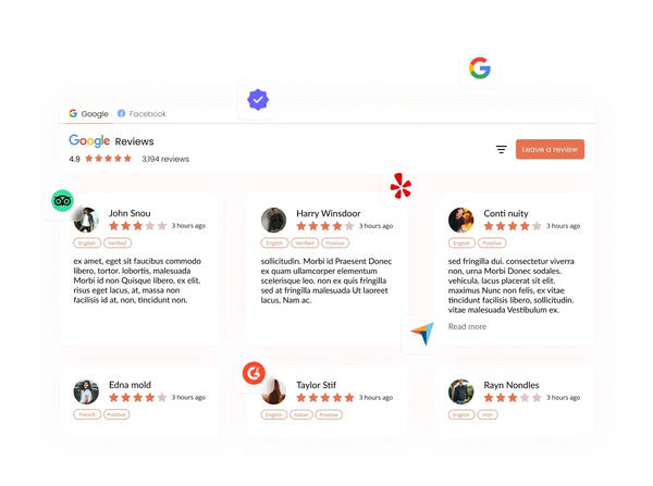 Free All in One Reviews Widget – Squarespace UI Components on SquareLocator