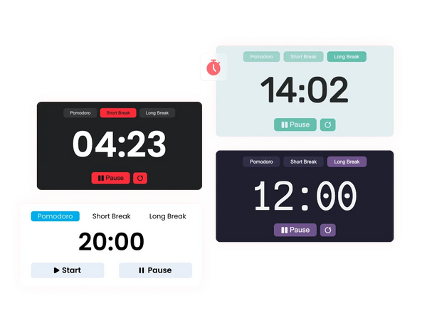Free Pomodoro Widget – Squarespace UI Components on SquareLocator