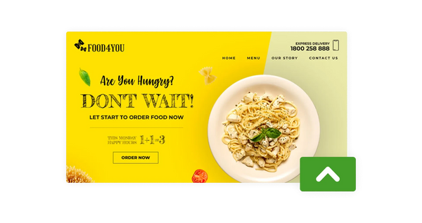 Free Scroll to Top Button Widget – Squarespace Navigation & Menus on SquareLocator