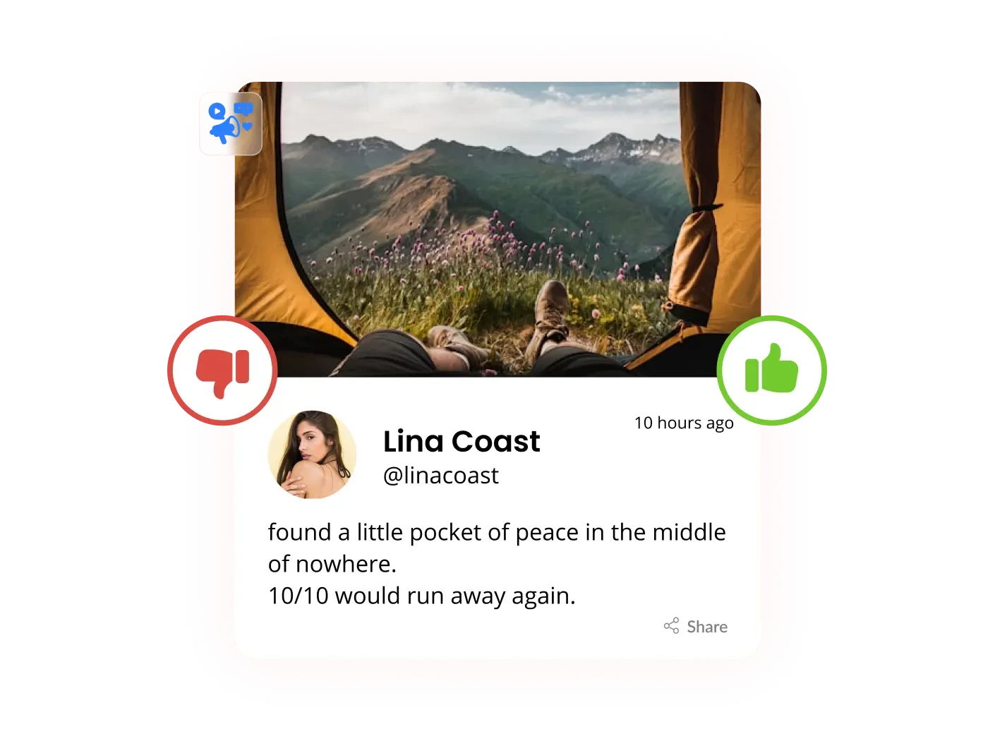 Free Social Vote Widget