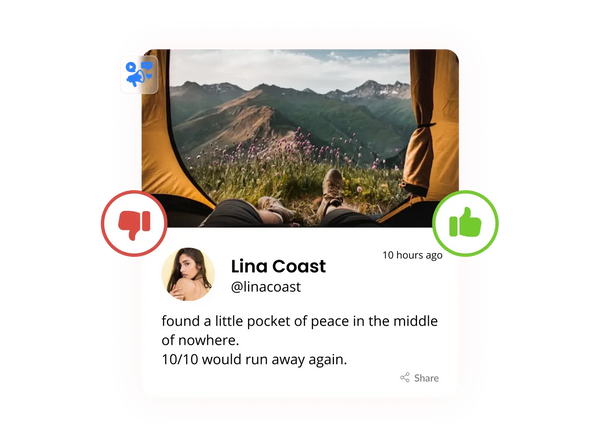 Free Social Vote Widget – Squarespace UI Components on SquareLocator