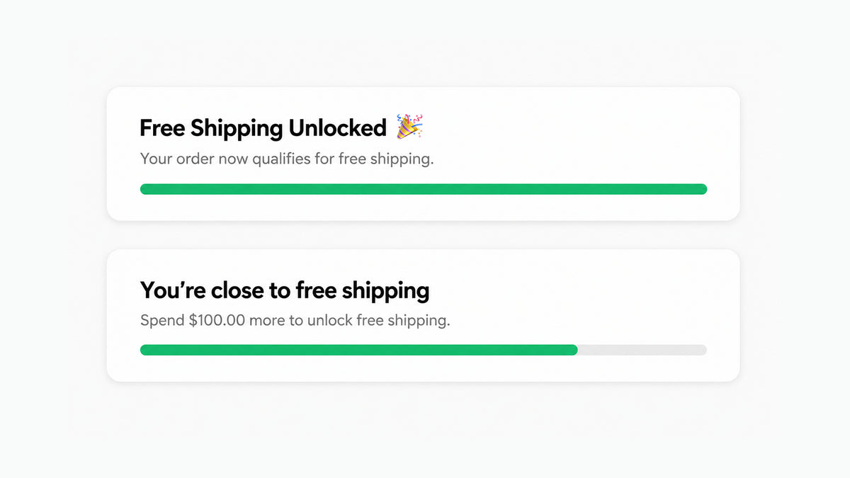 Cart Goal Progress Bar – Squarespace Commerce & Store on SquareLocator