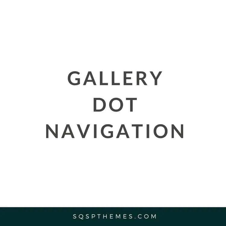 Gallery: Dot Nav Plugin