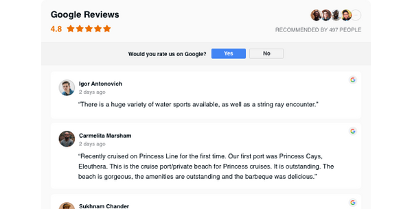 Google Reviews – Squarespace Utilities & Developer Tools on SquareLocator