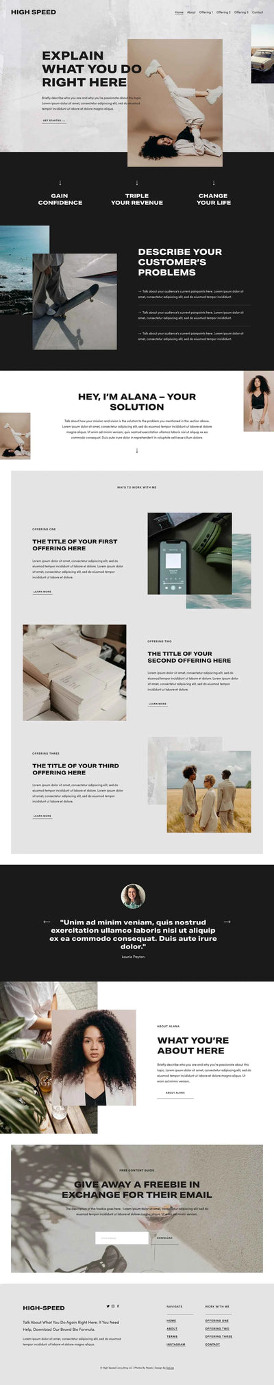 High Speed – Squarespace Community & Nonprofit on SquareLocator