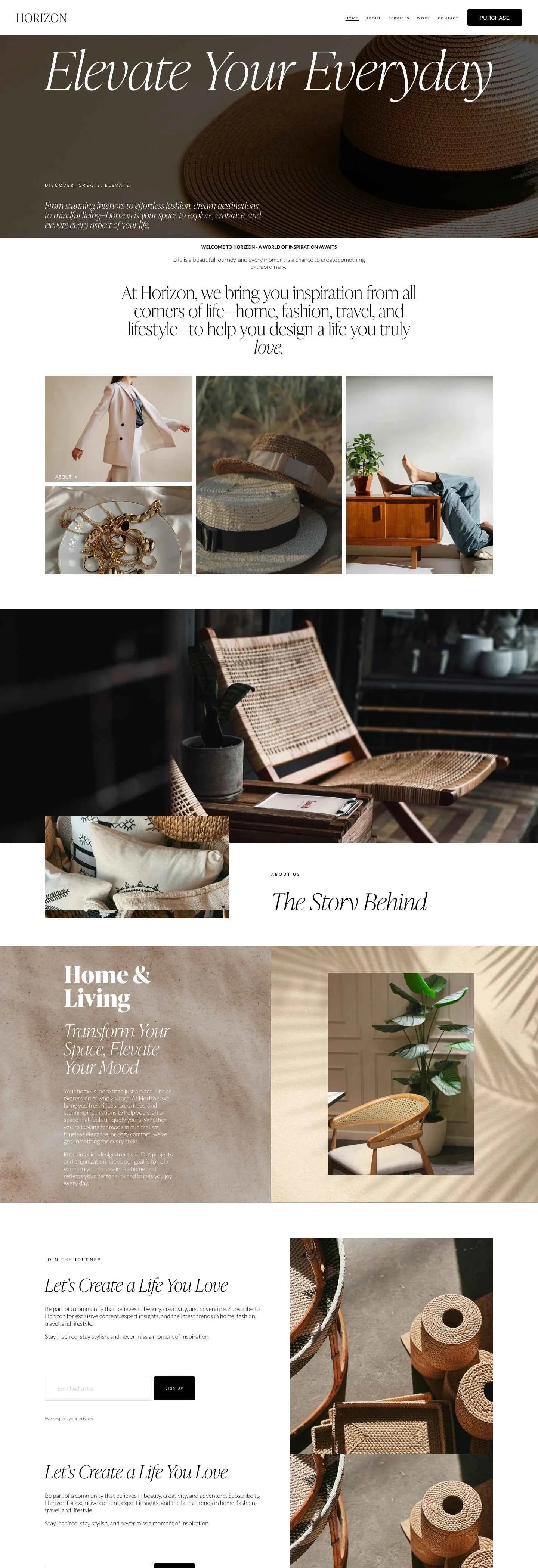 Horizon – Squarespace Fashion & Beauty on SquareLocator