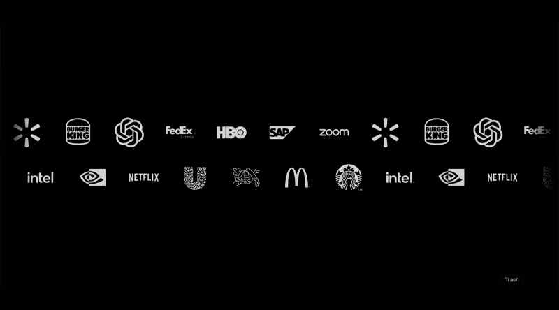 Infinite Animated Scrolling Logos – Squarespace Sliders & Carousels on SquareLocator